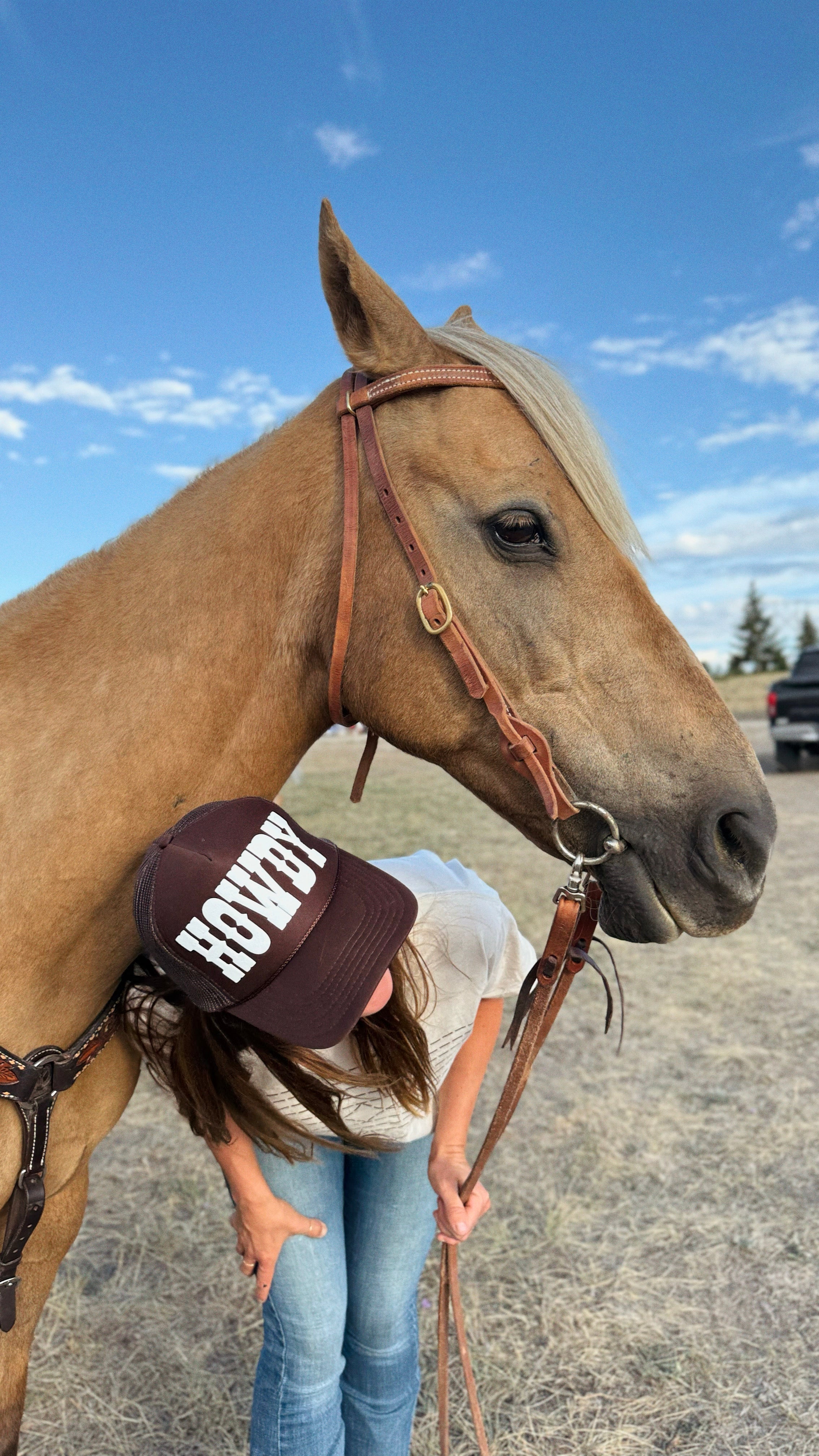 HOWDY BROWN FOAM HAT