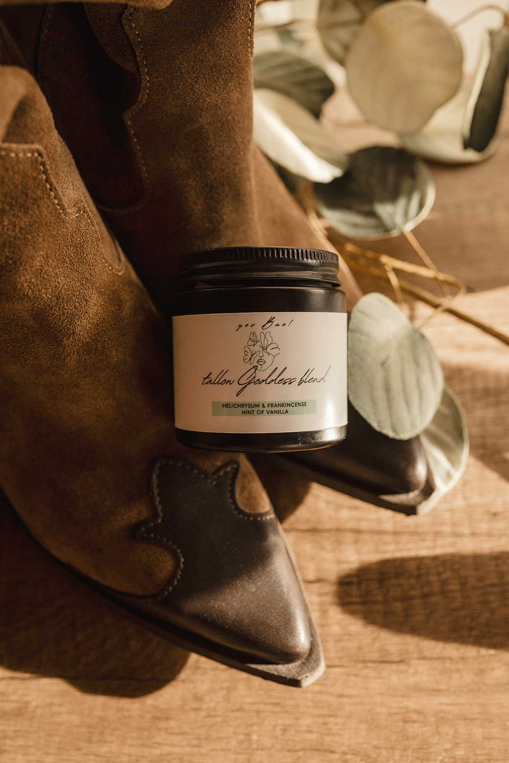 Tallow Goddess Blend – Helichrysum & Frankincense Face Moisturizer