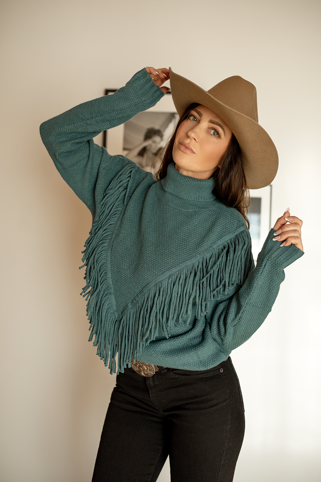 Felicia Fringe Sweater