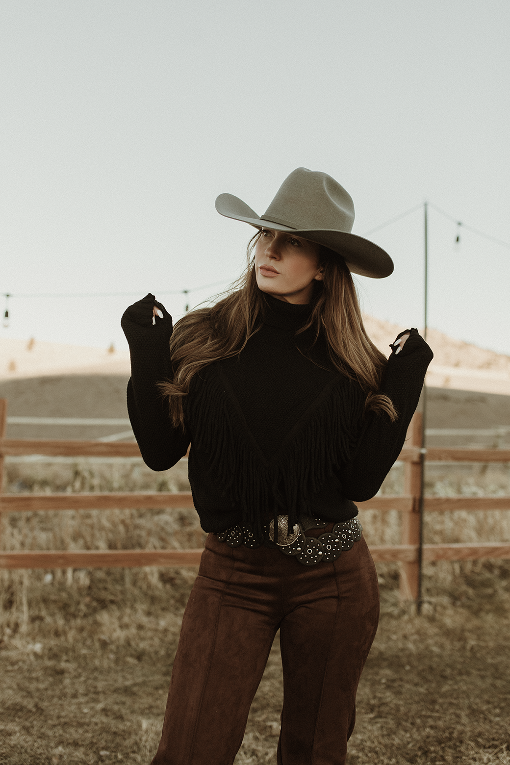 Felicia Fringe Sweater