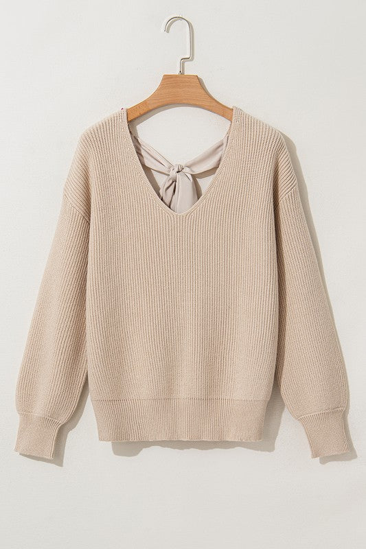 Laila Bow Tie Sweater