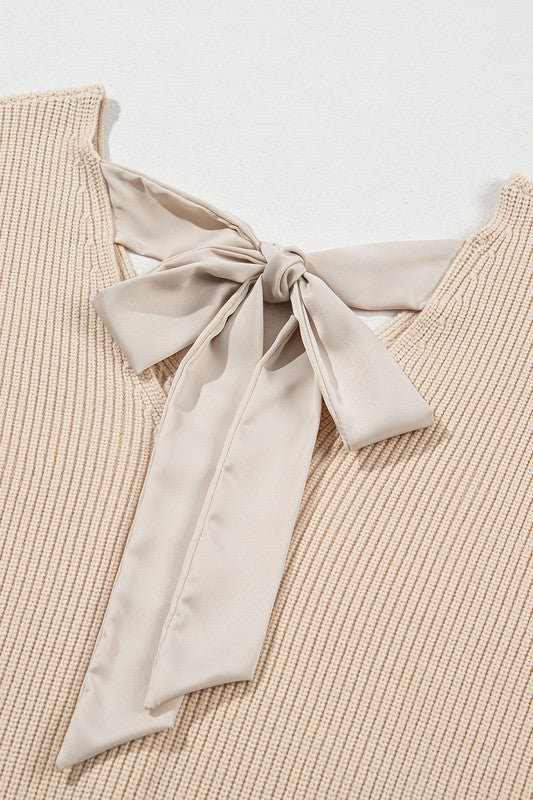 Laila Bow Tie Sweater