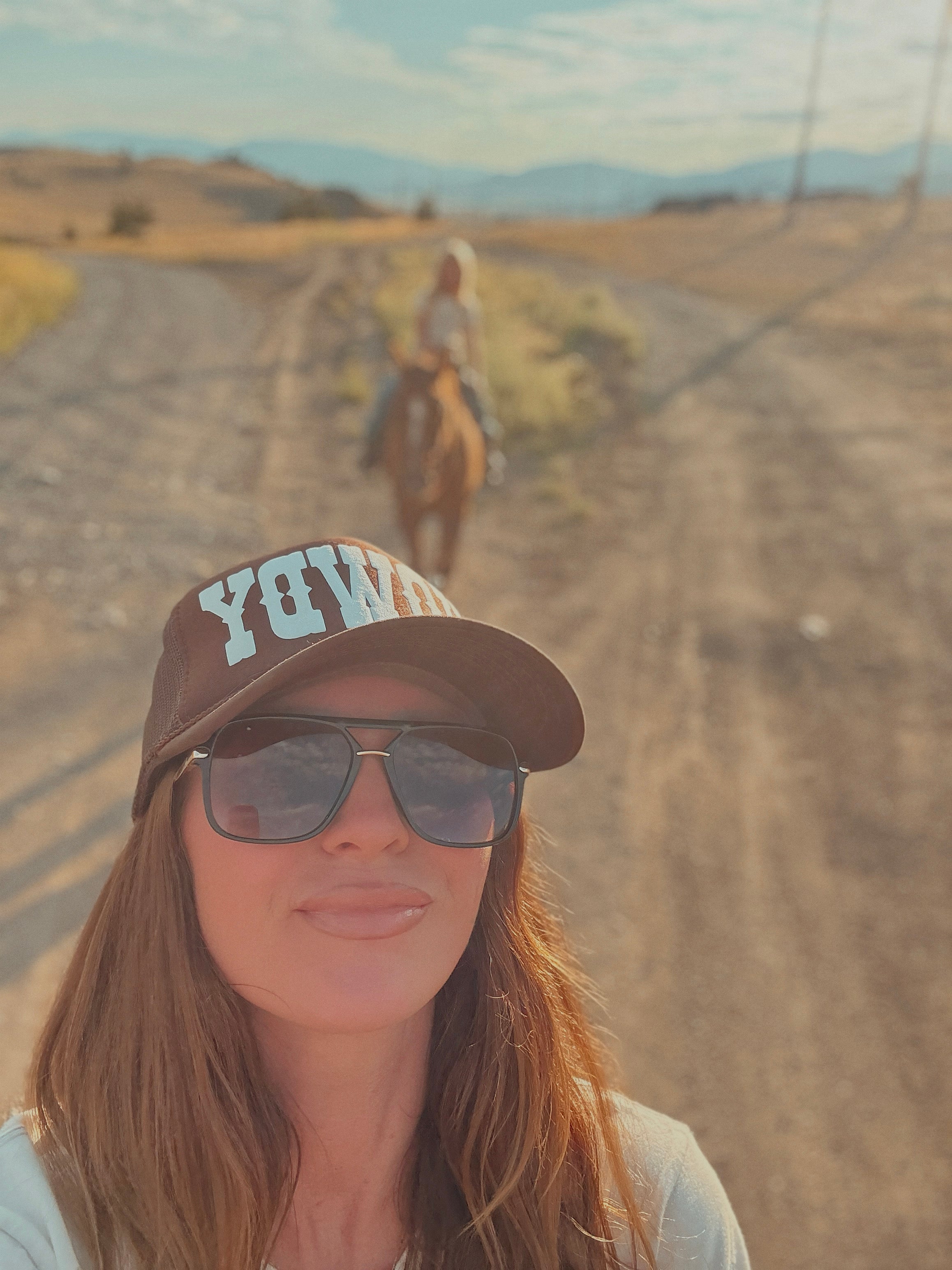 HOWDY BROWN FOAM HAT