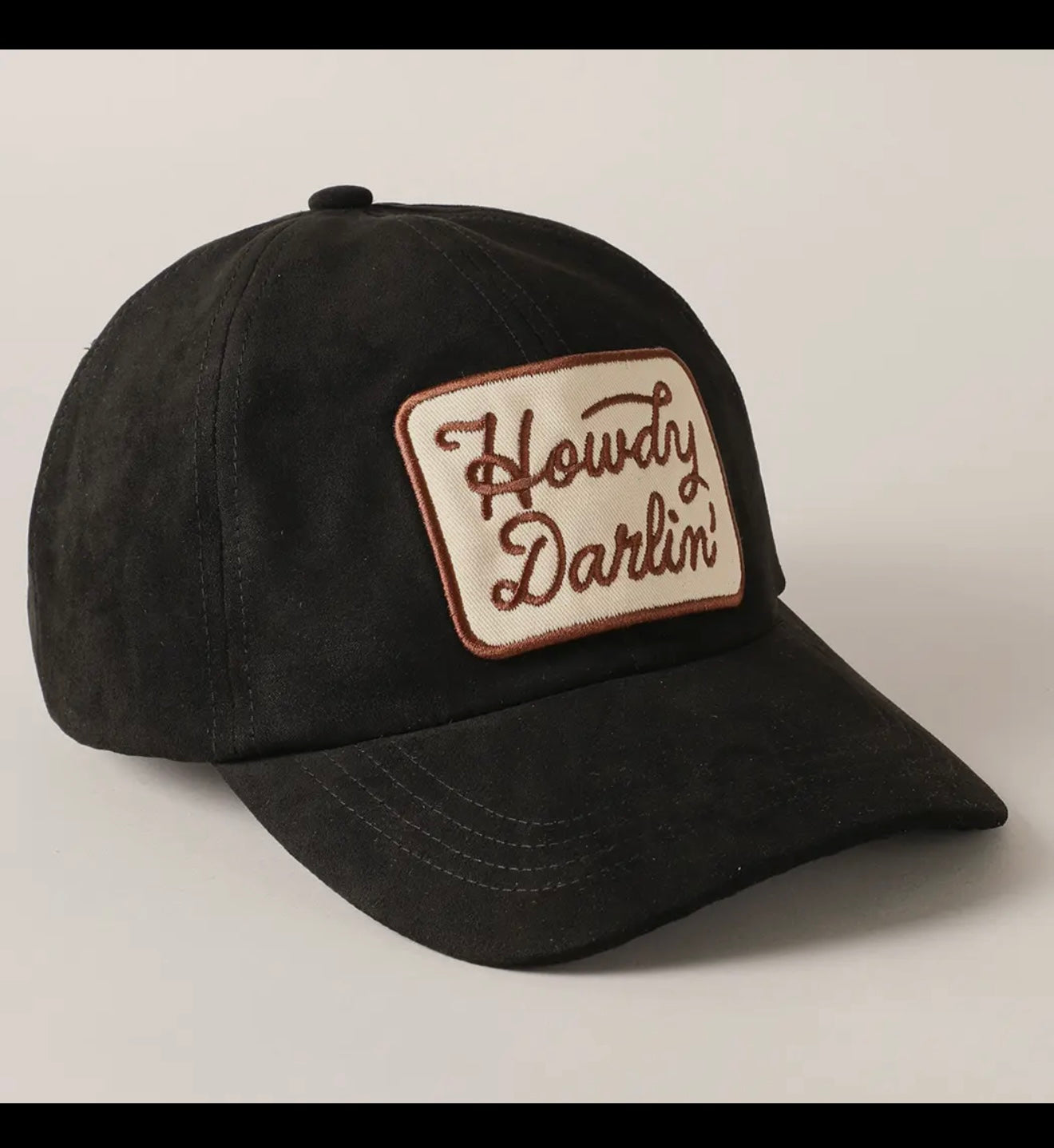 Suede Howdy Darlin Chat