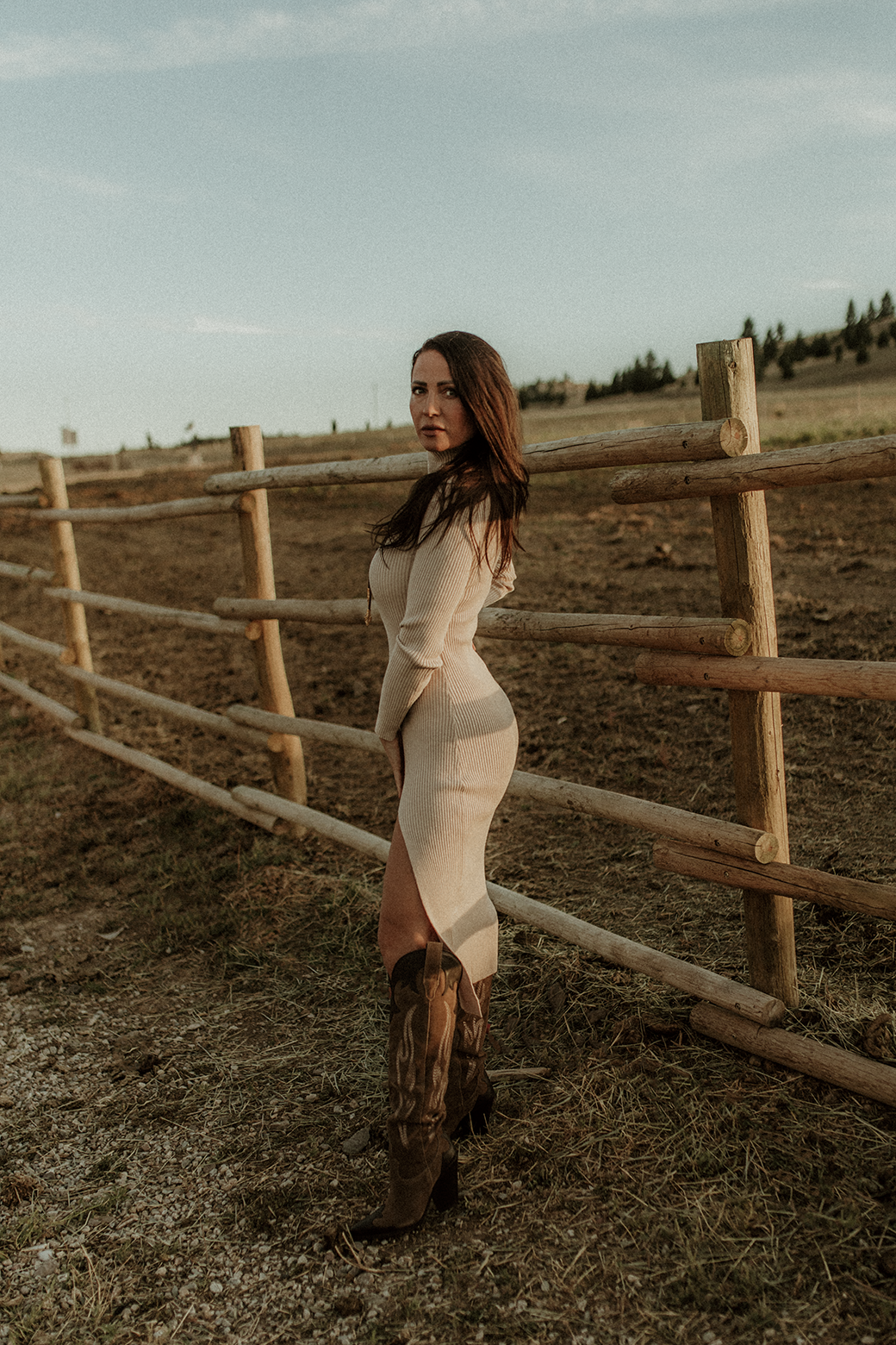 Scorpio Split Dress