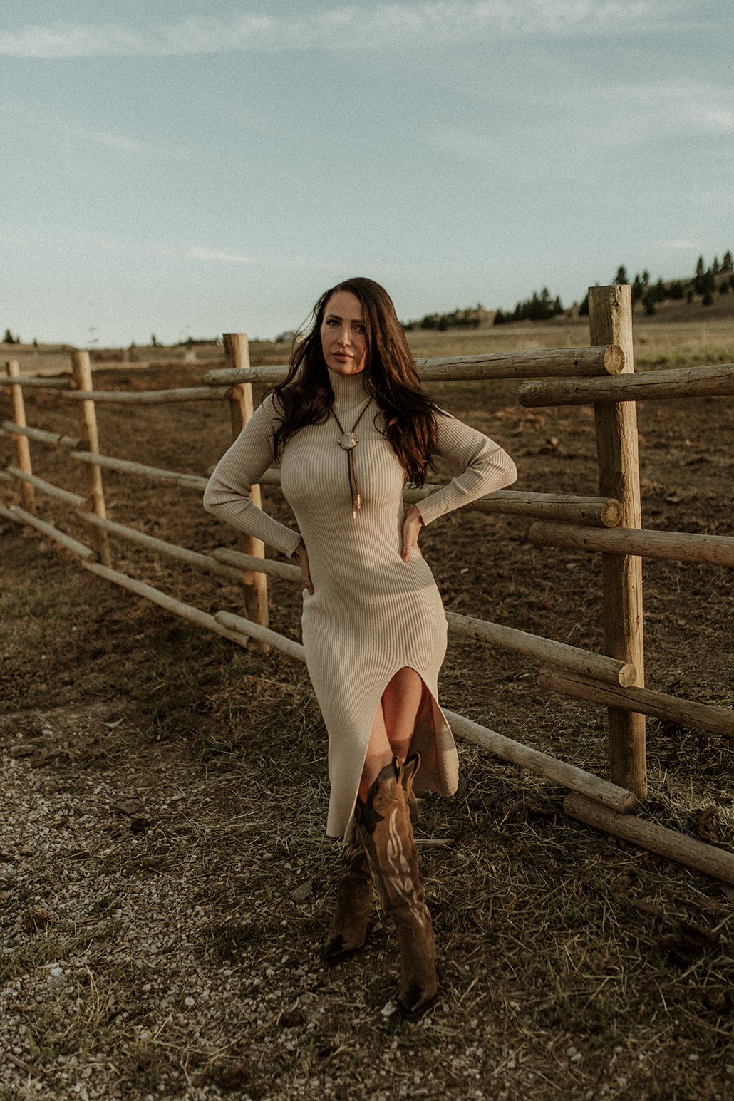 Scorpio Split Dress