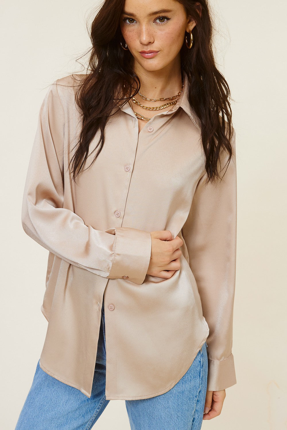 Nevada Satin Blouse