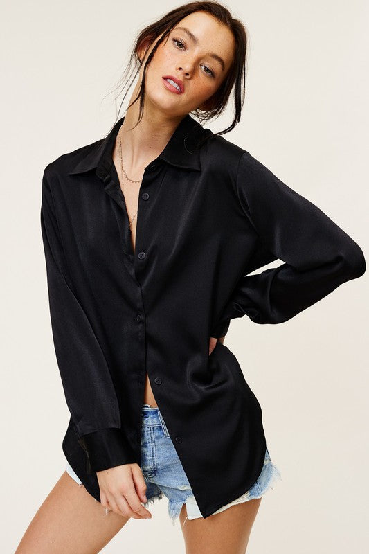 Nevada Satin Blouse