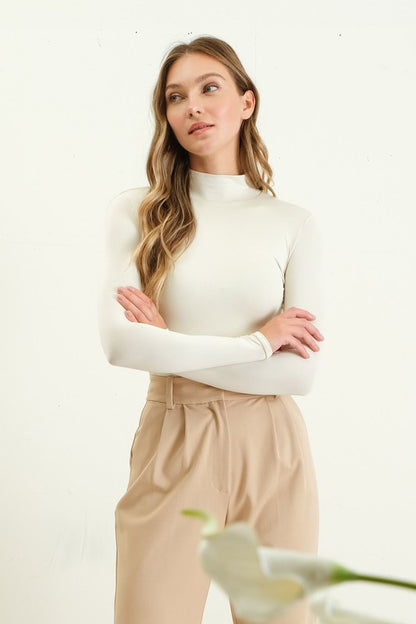 Ally Seamless Mock Neck Bodysuit