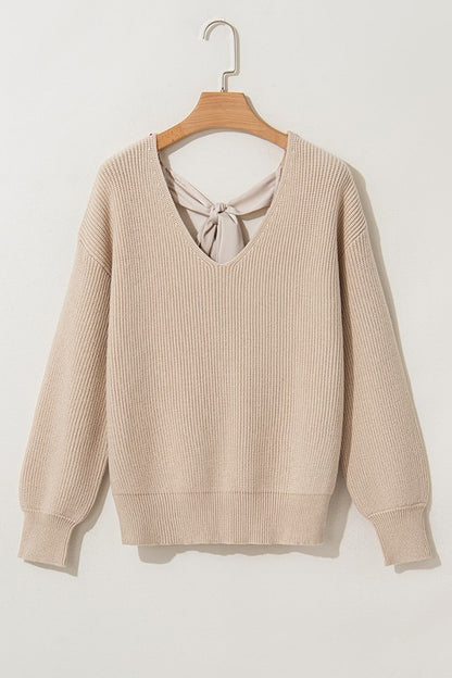 Laila  Bow Tie Sweater