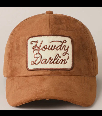 Suede Howdy Darlin Chat