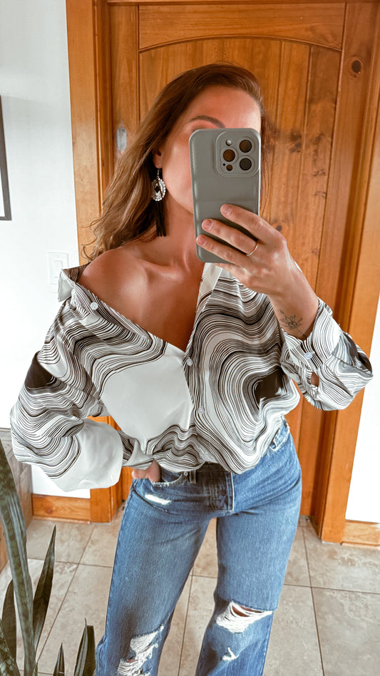 Alina Drop Shoulder Top